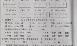 三年级期末考试卷
